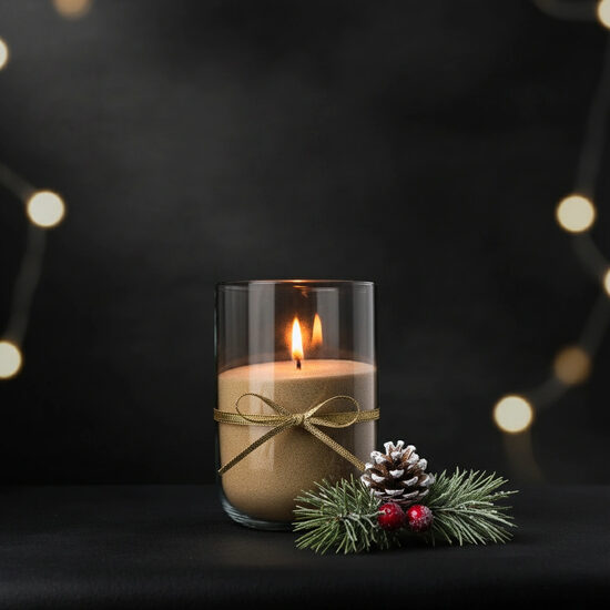 MELTING MUSE pearled candle 300 g | 50 hours - GOLD